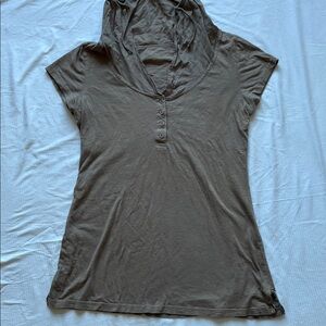 Casual Khaki Women's Top